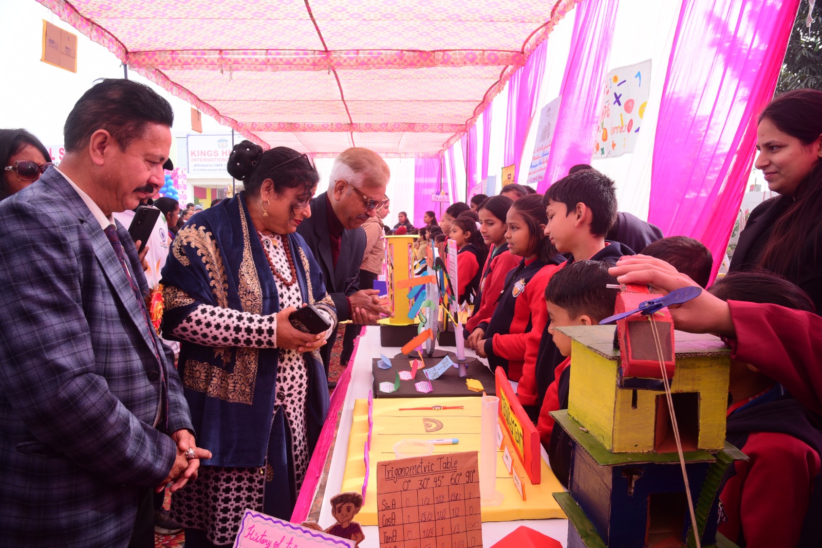 किंग्स हाइट इंटरनेशनल में गणित तथा वाणिज्य सम्बंधित कार्यक्रम का आयोजन,